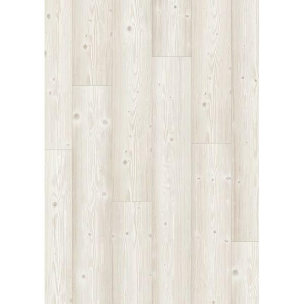 Pergo Modern Plank 4V - Sensation Brushed White Pine, plank Laminat gulv L0231-03373